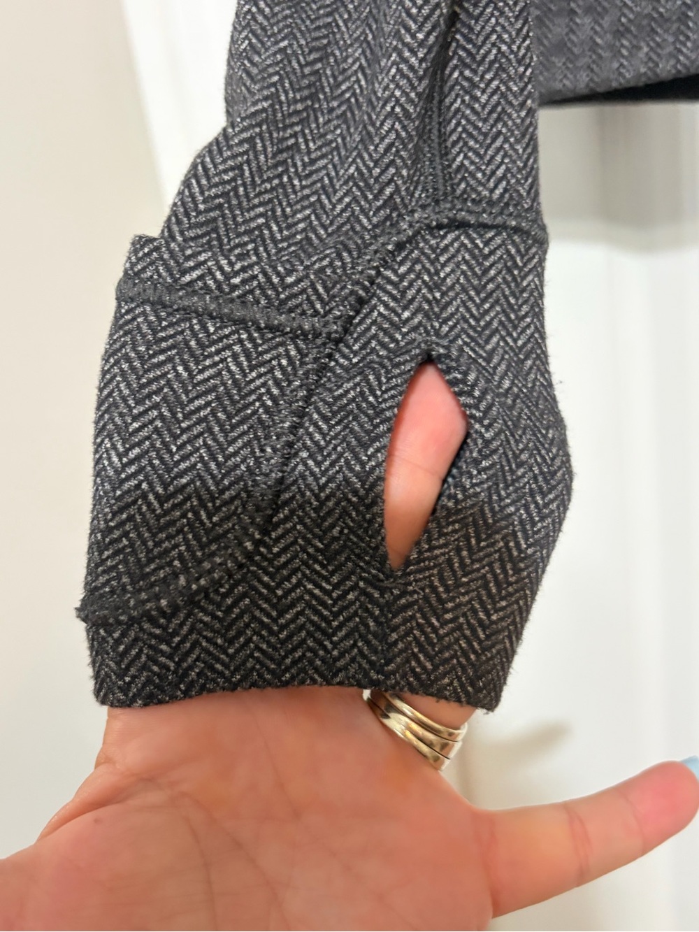 Lululemon Think Fast Pullover Herringbone - Picture 7 of 9